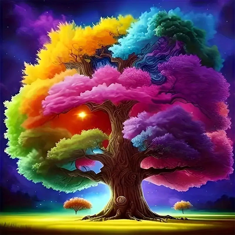 Diamond Painting - A Colorful Tree of Life