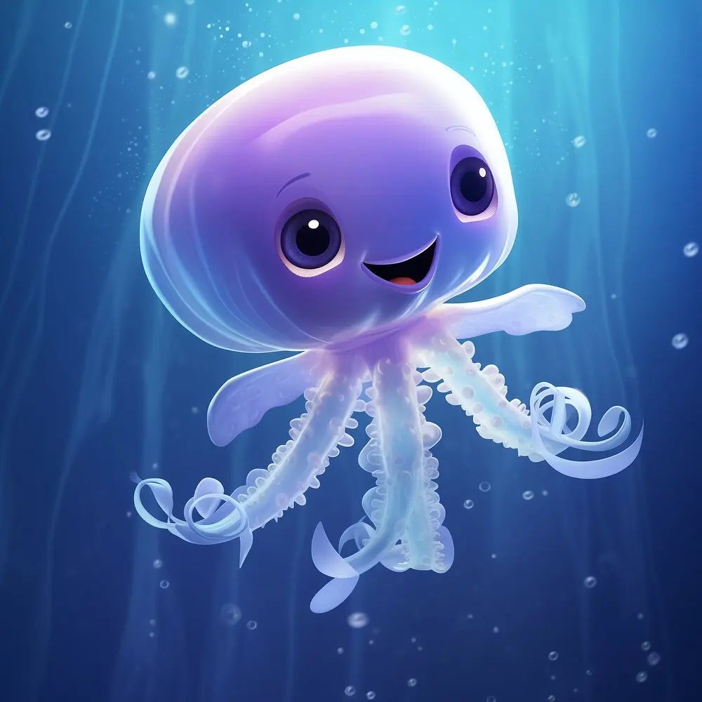 Full Crystal Diamond Painting-A Cute Octopus