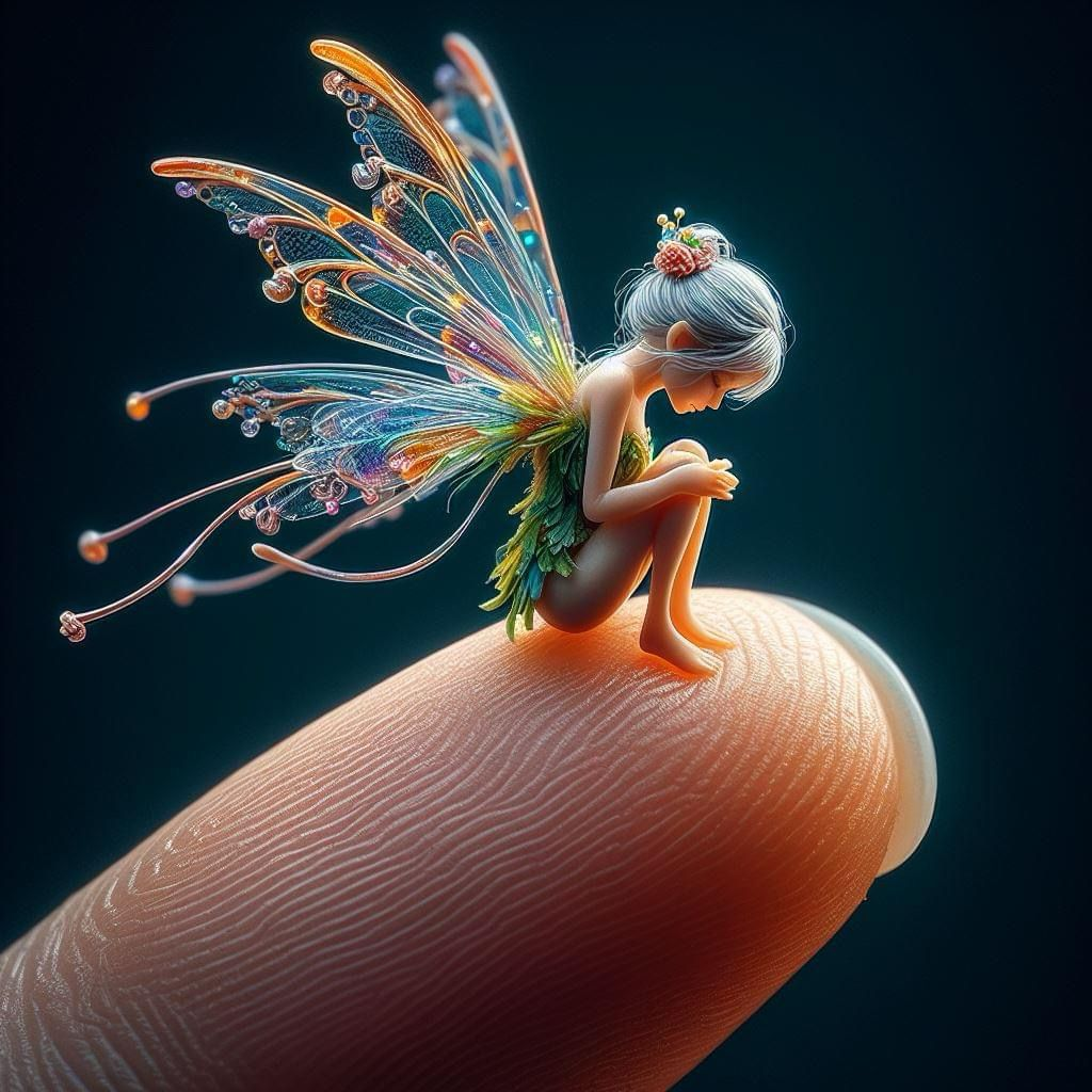 Diamond Painting -Fairy on Fingertip