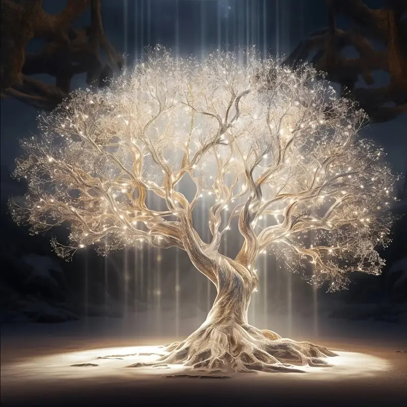 Diamond Painting -Glowing Tree