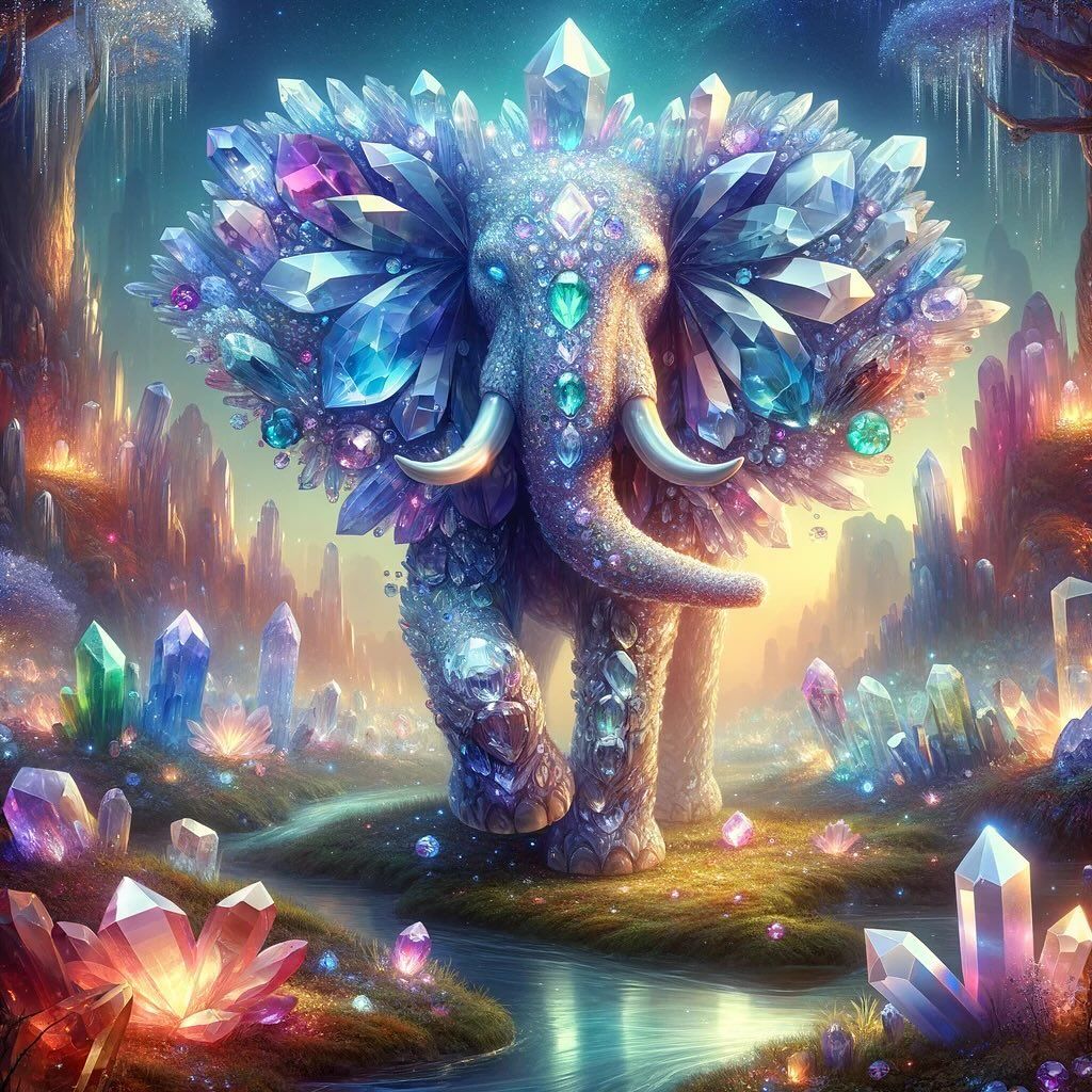 Diamond Painting -Crystal Elephant