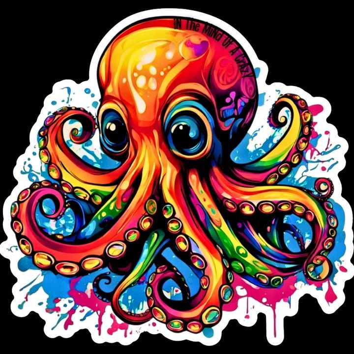 Diamond Painting -Colorful Octopus