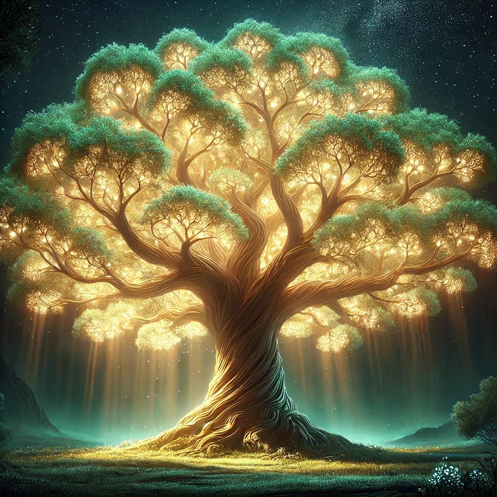 Diamond Painting -Glowing Tree of Life