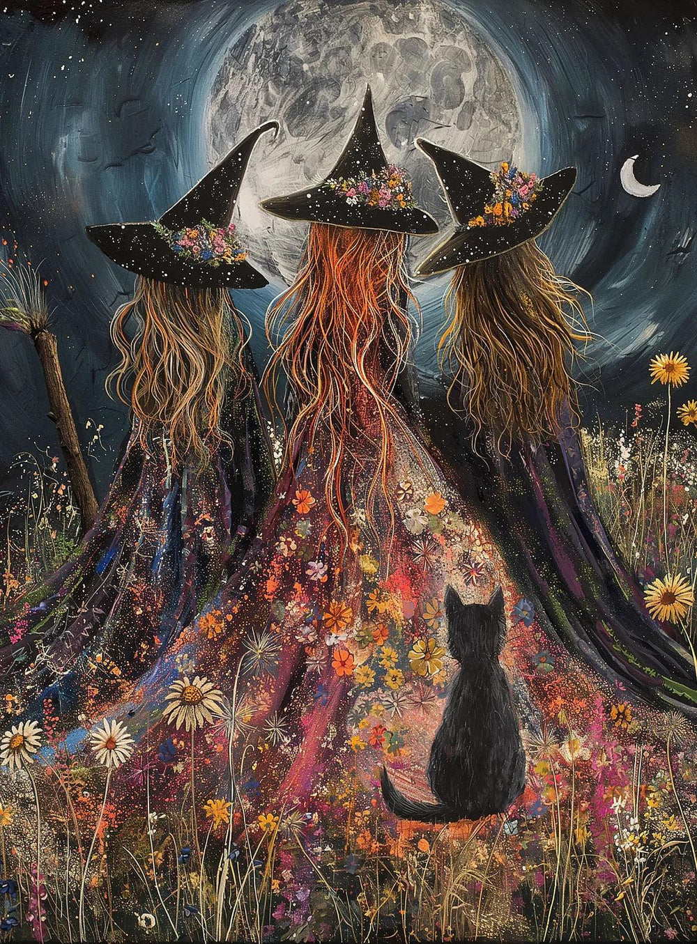 Diamond Painting -  Three Witches