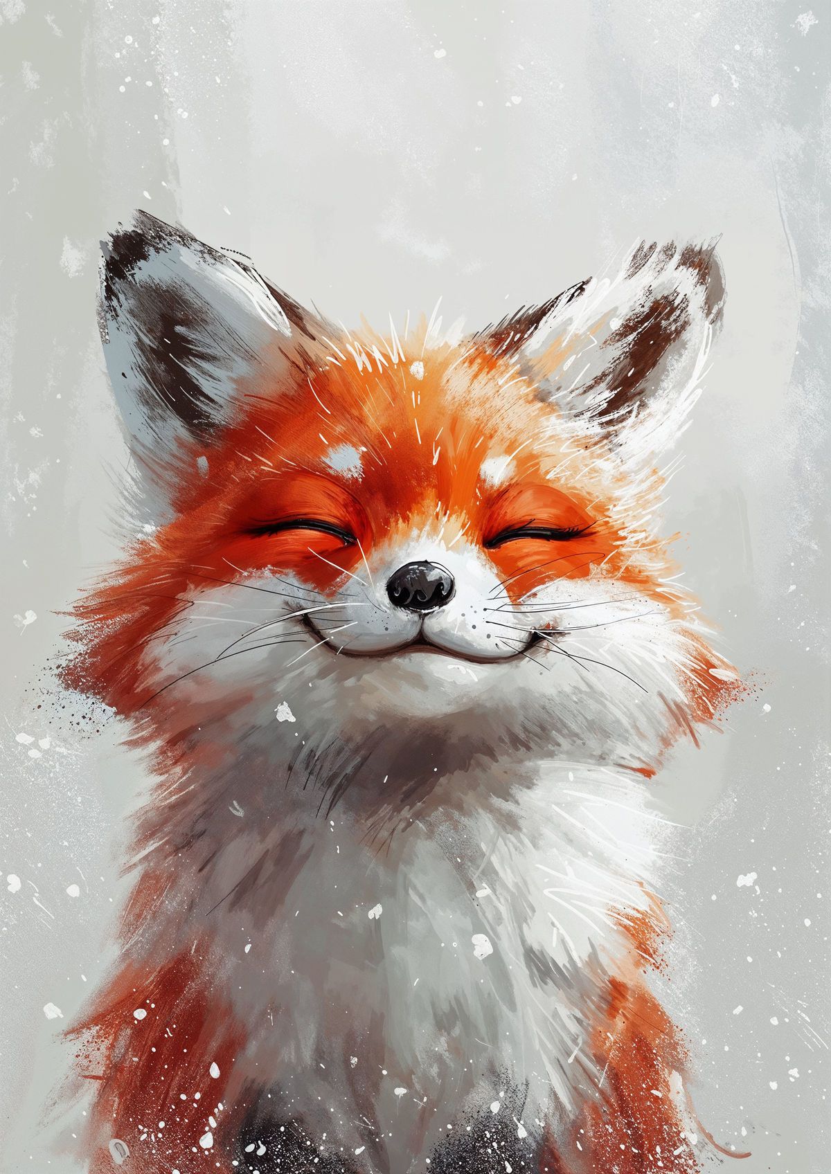 Diamond Painting - Smiling Fox