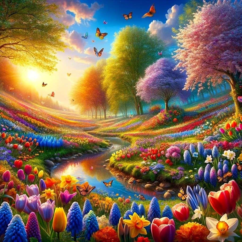 Diamond Painting - Flower Forest