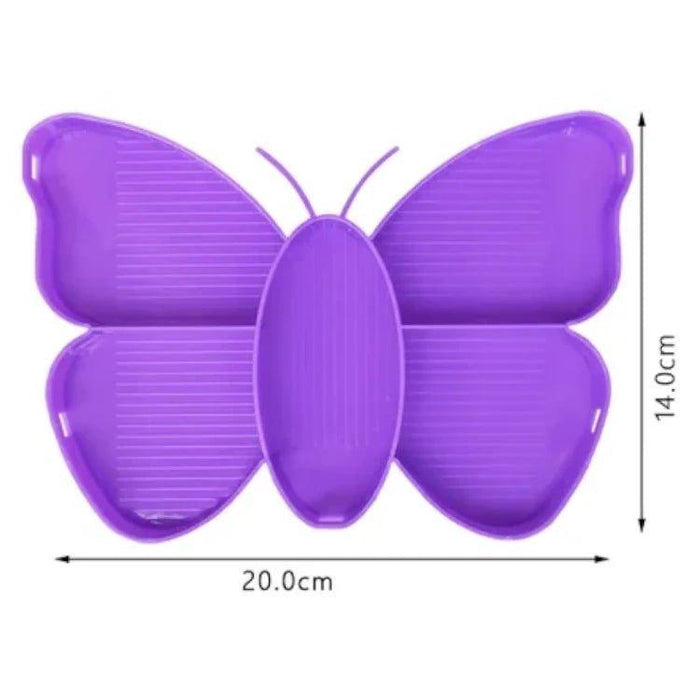 Diamond Painting-Butterfly-shaped Storage Boat with Brush