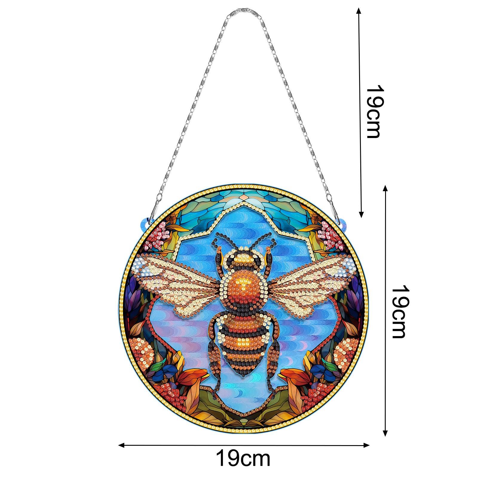 Diamond Painting-Decorative Wall Hanging (Bee)