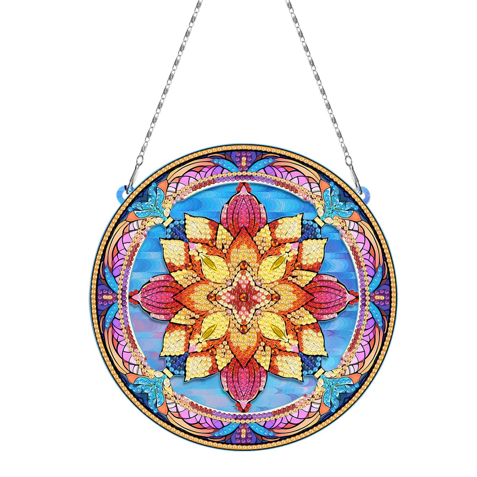 Diamond Painting-Decorative Wall Hanging (Mandala)