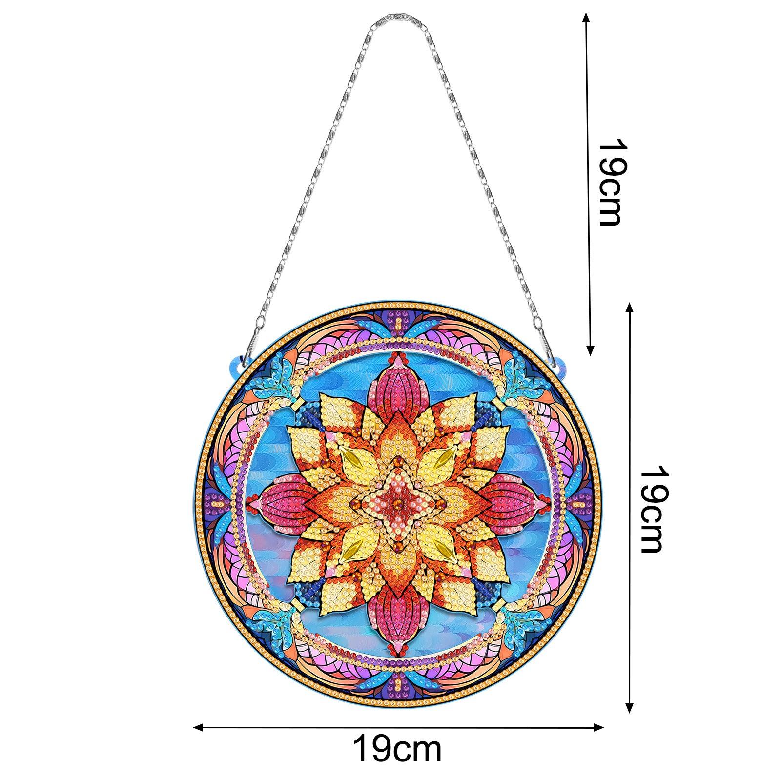 Diamond Painting-Decorative Wall Hanging (Mandala)