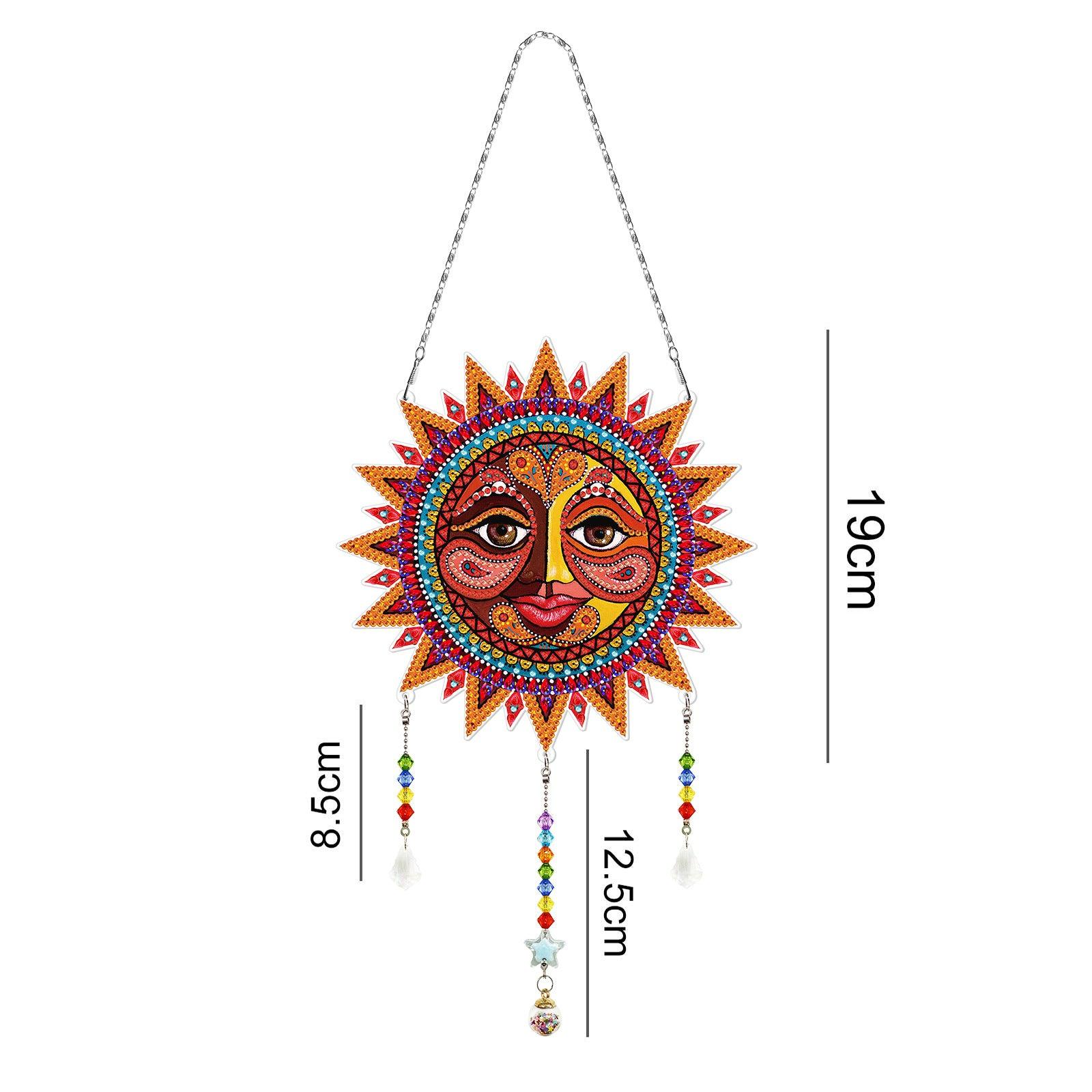 Diamond Painting-Hanging Decorations（Sun）