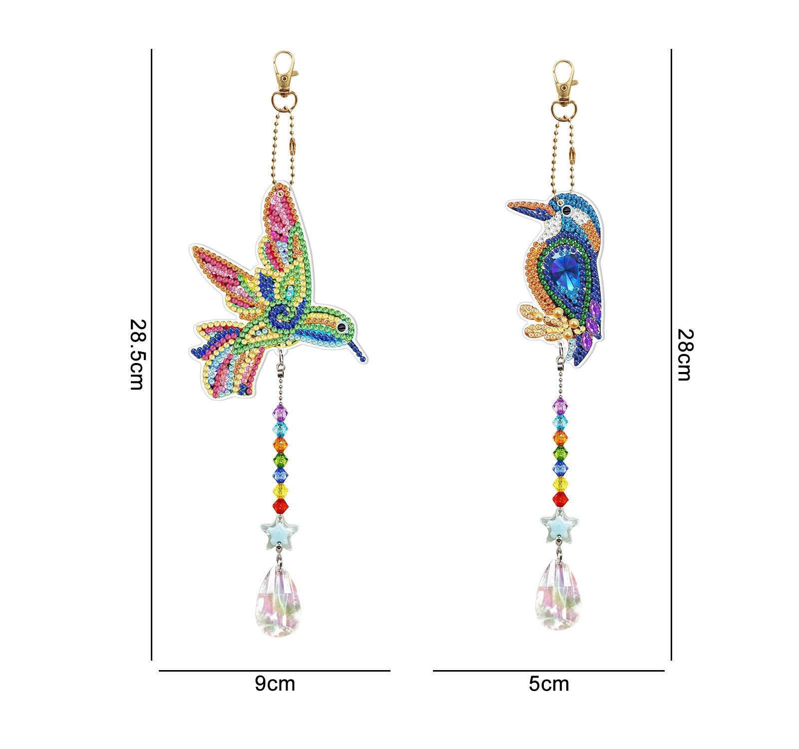 Diamond Painting-Key Fob（Bird）