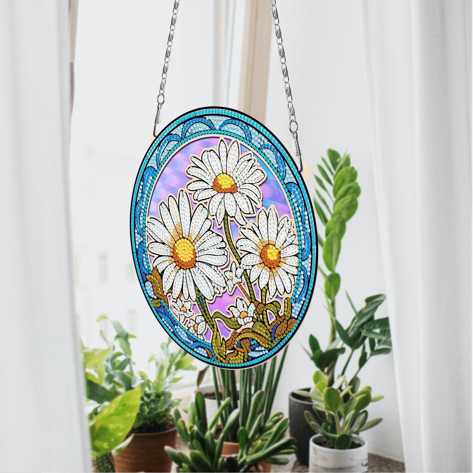 Diamond Painting-Wall Hangings（Chrysanthemum）