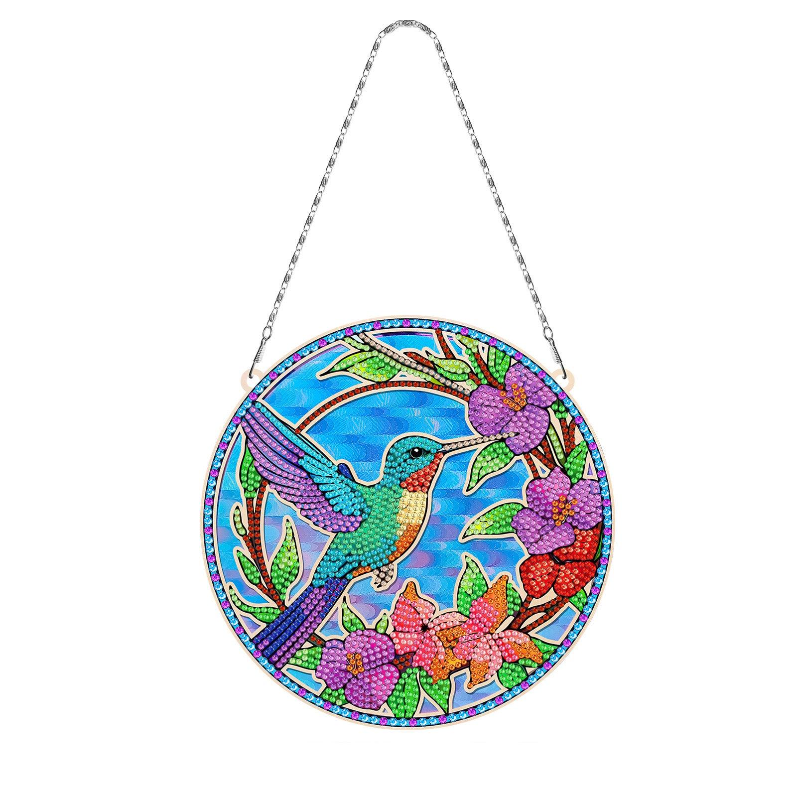 Diamond Painting-Wall Hangings（Hummingbird）