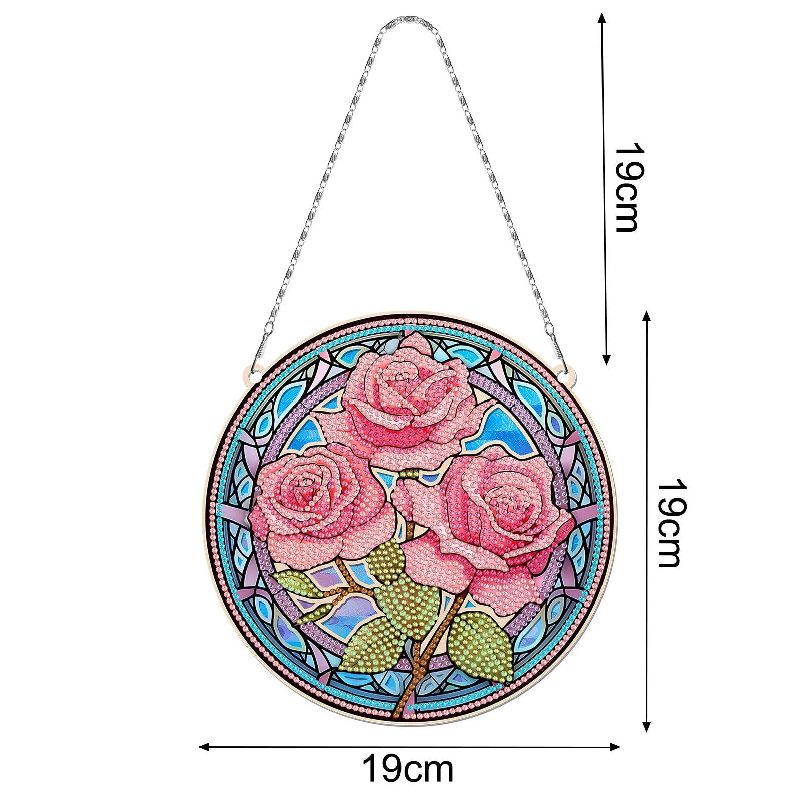 Diamond Painting-Wall Hangings（Rose）