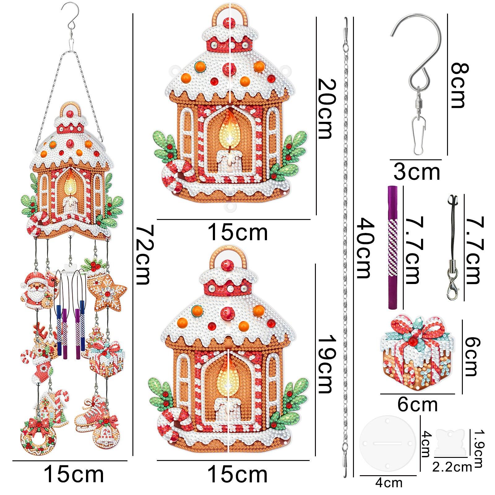 Diamond Painting-Wall Hangings（Christmas Hut）