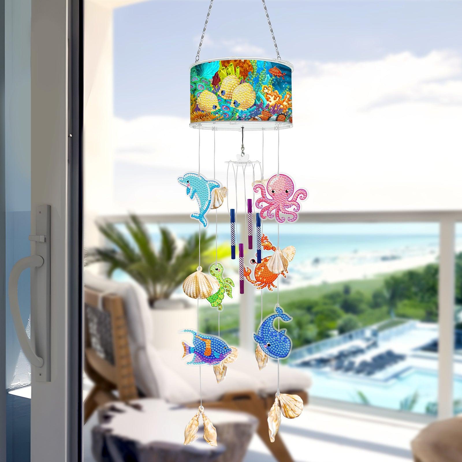 Diamond Painting-Wind Chimes（Fish）