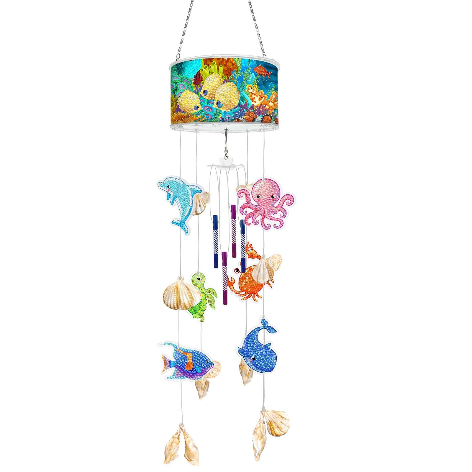 Diamond Painting-Wind Chimes（Fish）