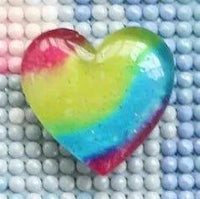 Diamond Painting-Minority Colorful Hearts Locator