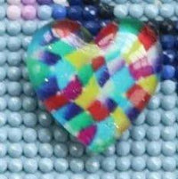 Diamond Painting-Minority Colorful Hearts Locator