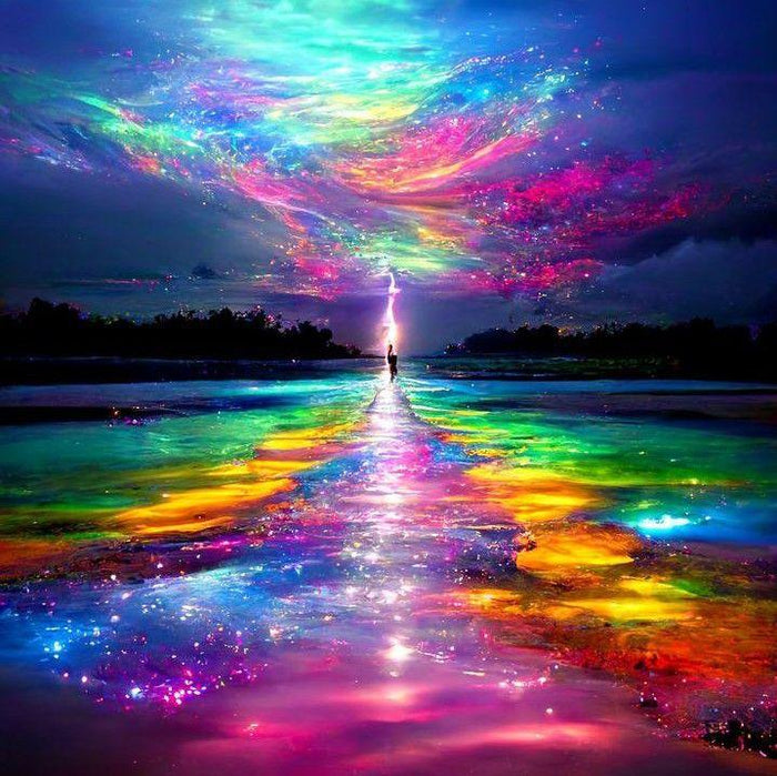 Diamond Painting - The Colorful Path