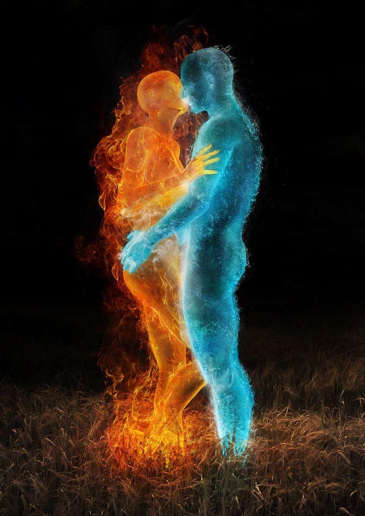 Diamond Painting - Ice and Fire Lovers