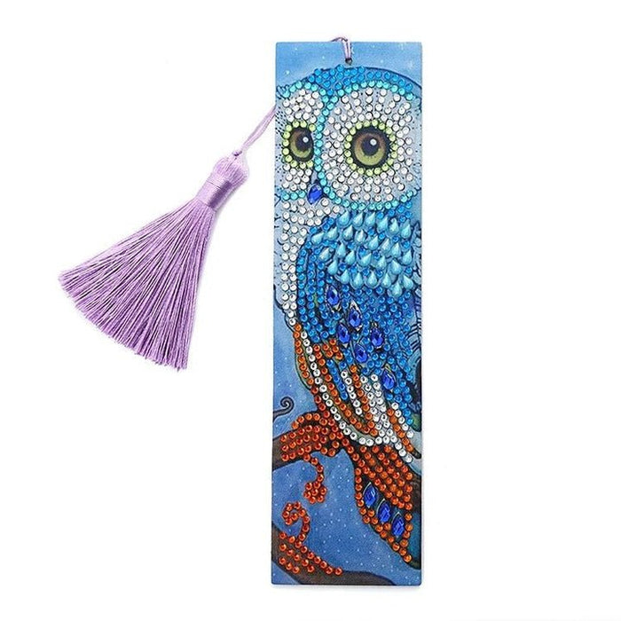 Diamond Painting-Owl Bookmark