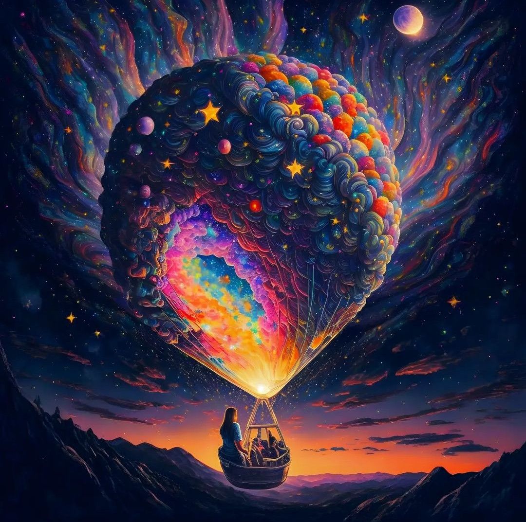 Diamond Painting - Hot Air Balloon Ride