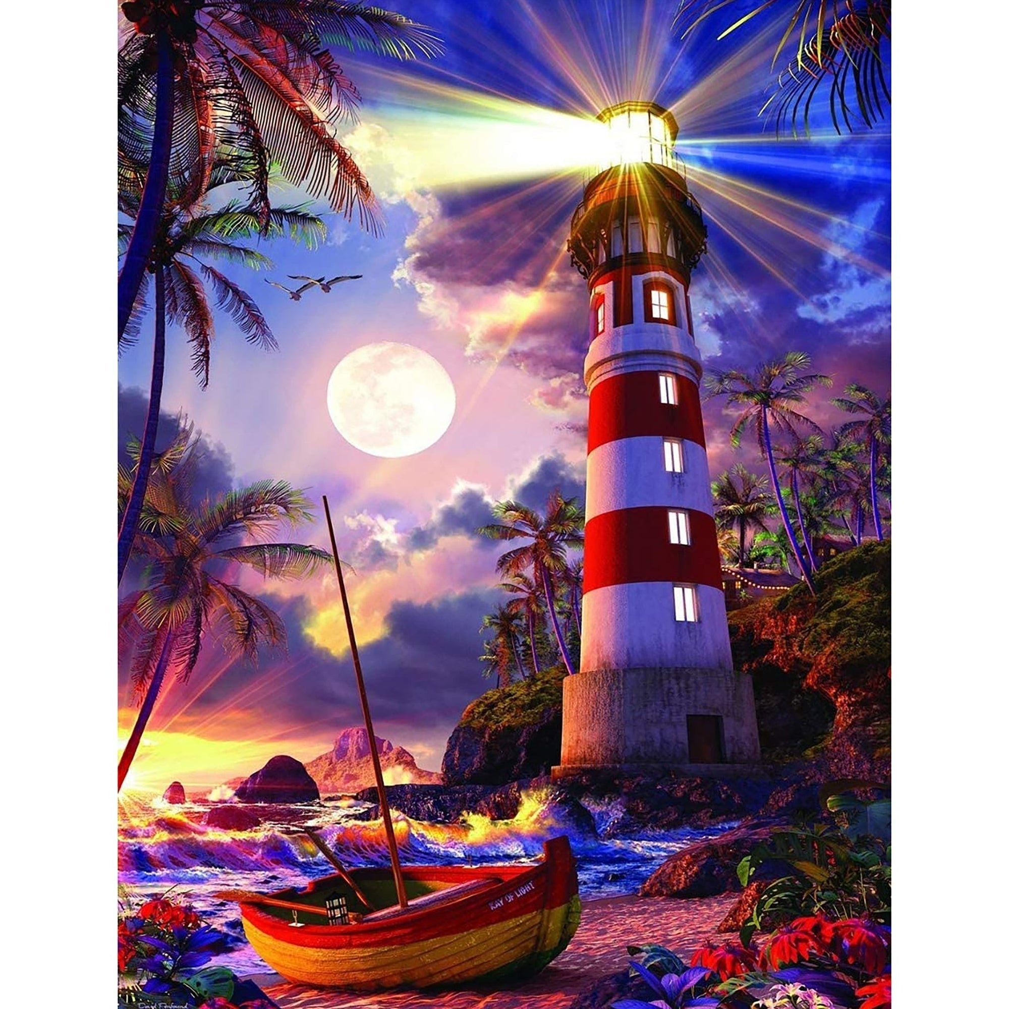 Diamond Painting - Lighthouse by the Sea