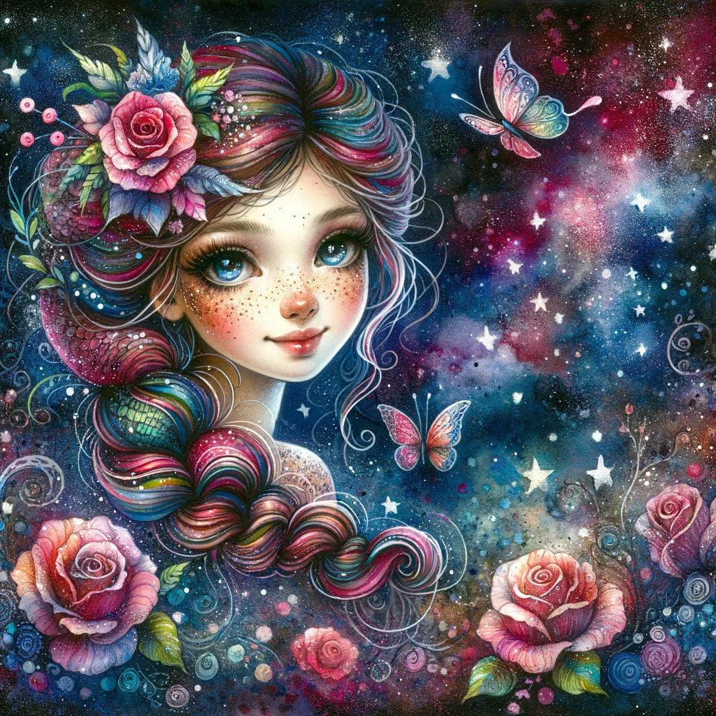 Diamond Painting - Rose Fairy