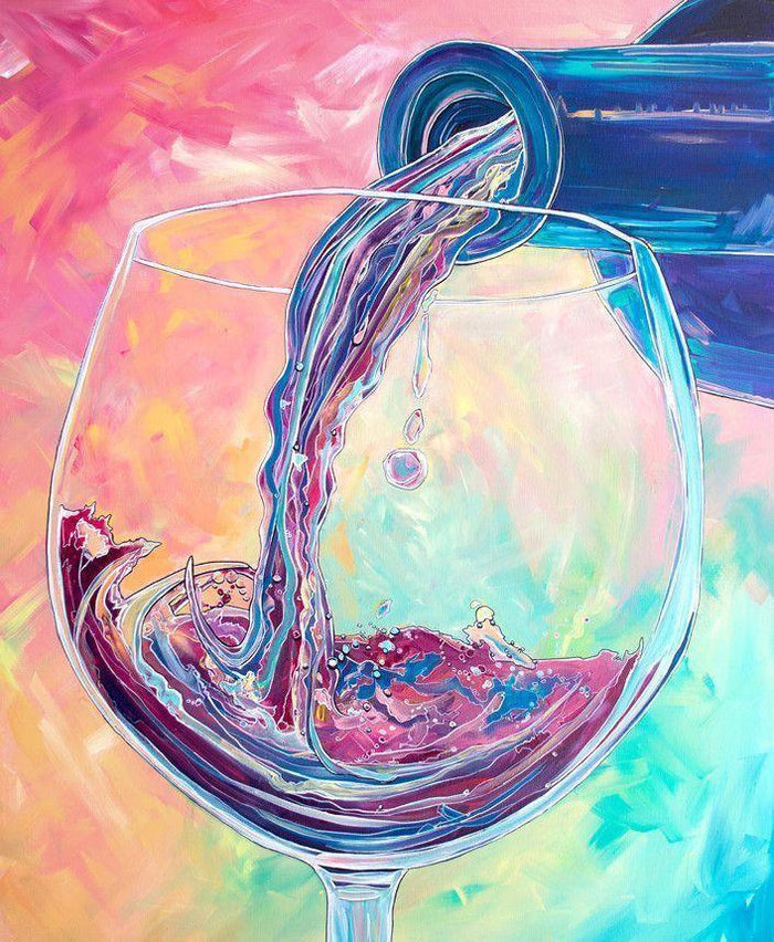 Diamond Painting - Red Wine