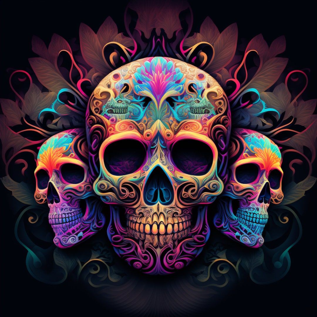 Diamond Painting - Skull Path