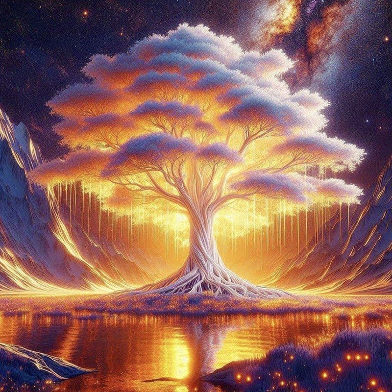 Diamond Painting - Colorful Tree of Life