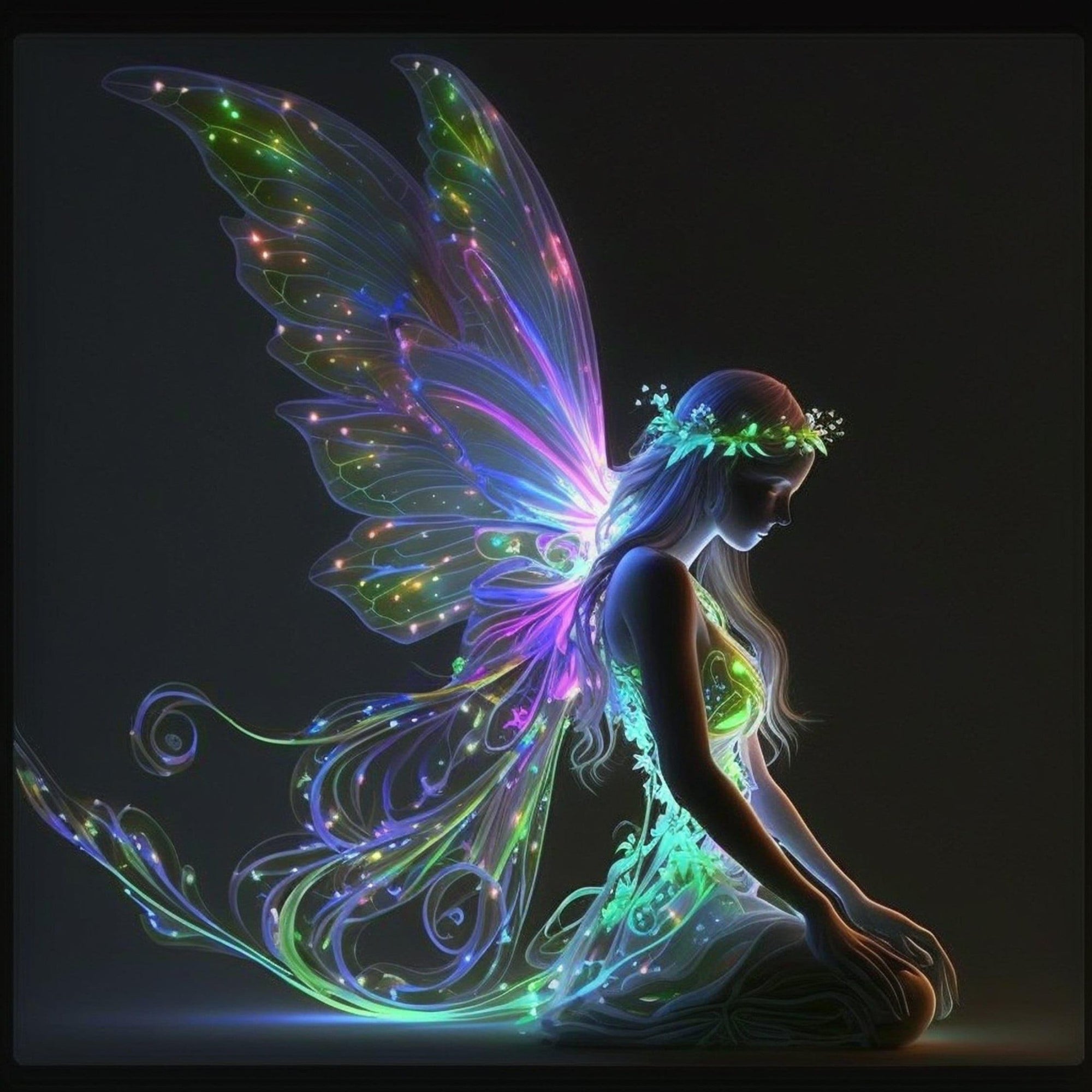 Diamond Painting - Glowing Fairy